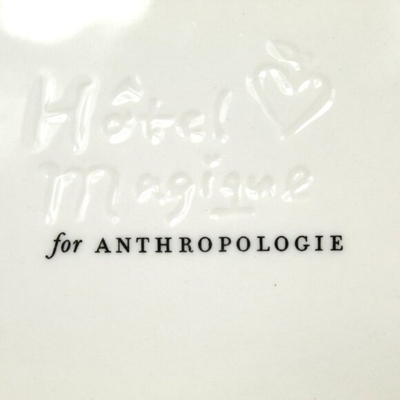 Anthropologie Hotel Magique Melange Stoneware Dessert Salad Plate Set of 4 - Picture 5 of 16